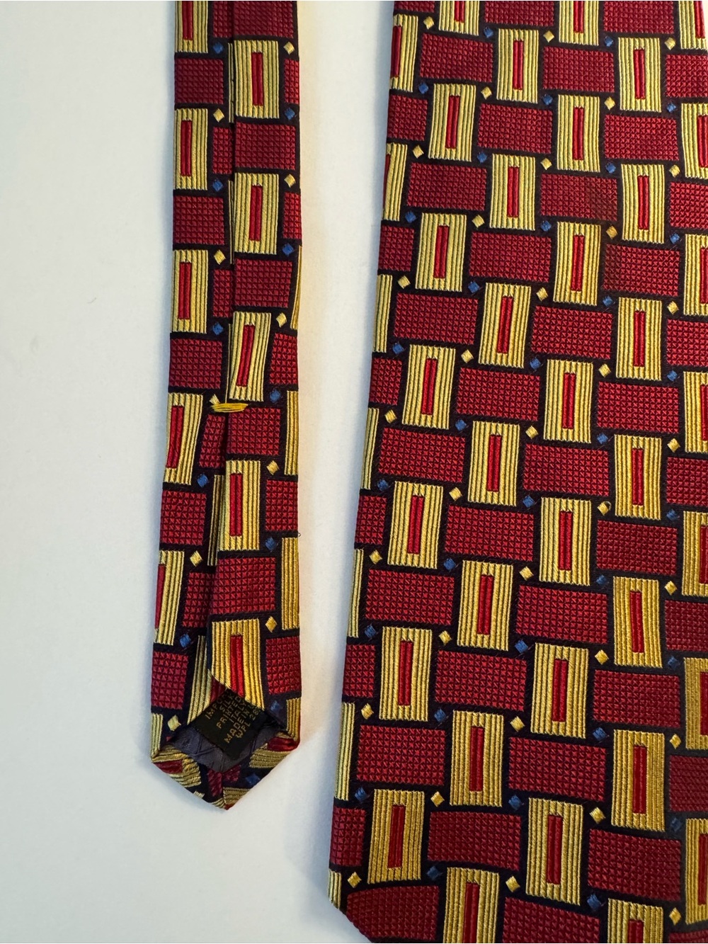 Studio By Fumagalli’s 100% Silk Neck Tie - Picture 9 of 14